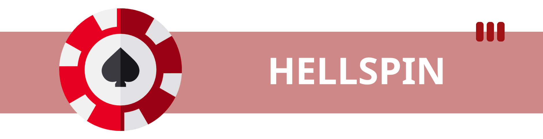 Hell Spin Casino main banner.