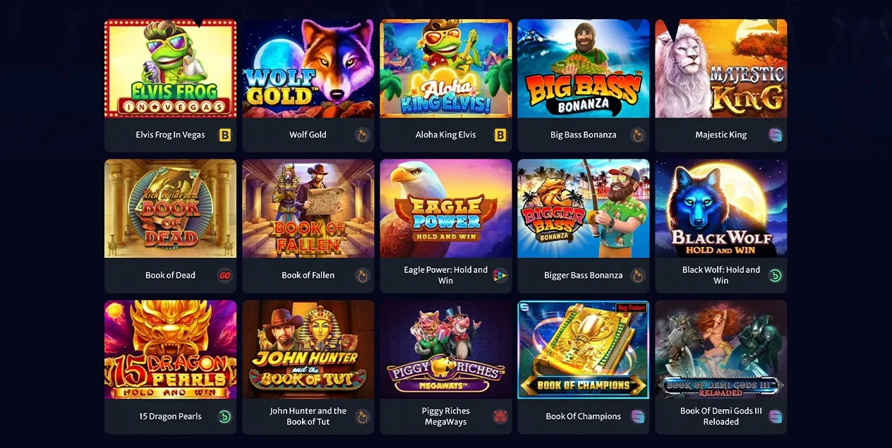 HellSpin Casino Games.